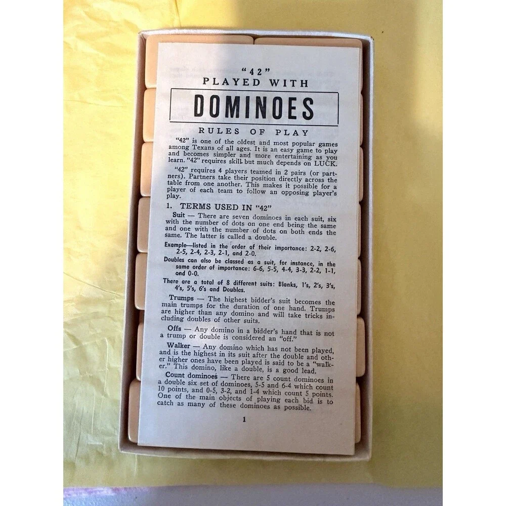 Vintage Marblelike Dominoes Puremco Boxed Set Bakelite?